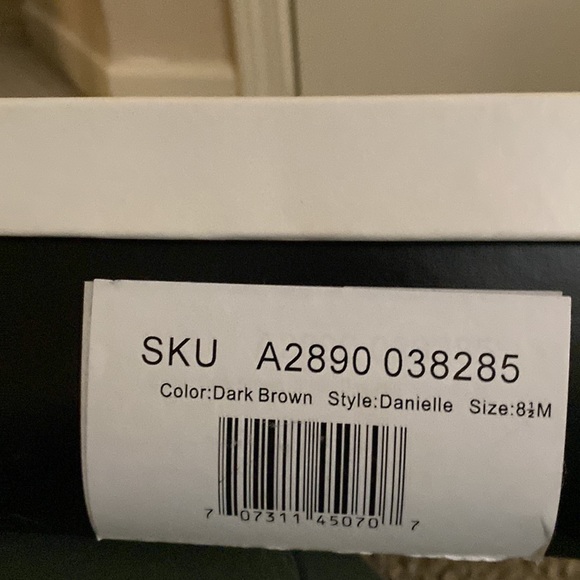 Markon, Danielle, Leather/Suede Crunchy Boots color Brown size 8.5 M - Picture 6 of 8